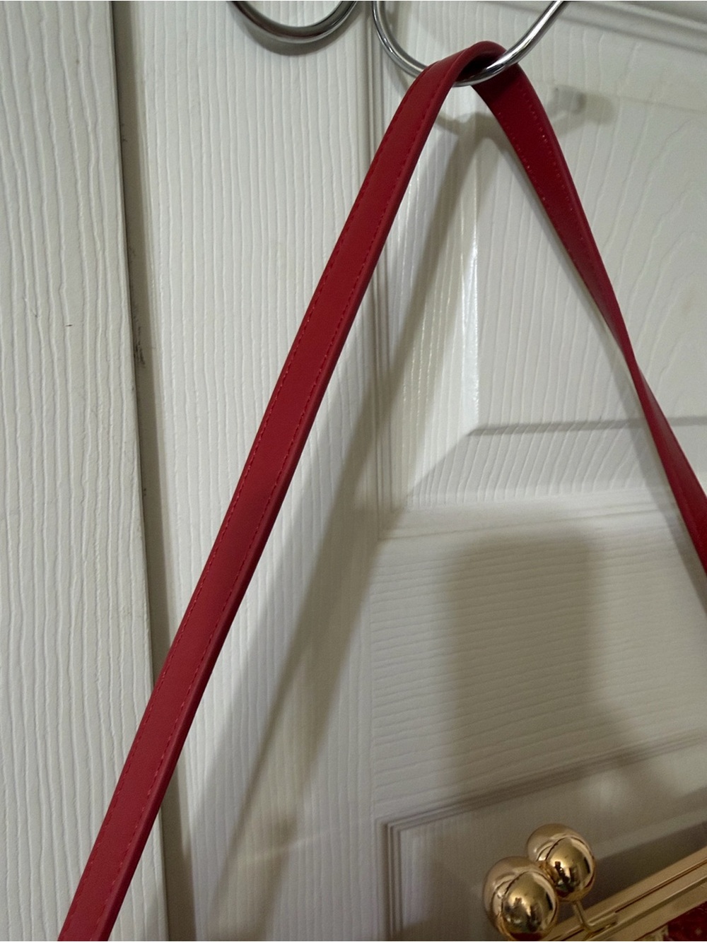 The Wolf Gang Red and Beige Shoulder Bag.NWT - Picture 6 of 14